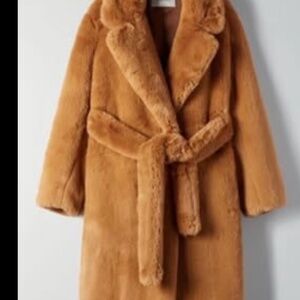 Aritzia Babaton luxurious teddy coat. Feels so real.  Never worn.